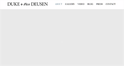 Desktop Screenshot of dukevandeusen.com